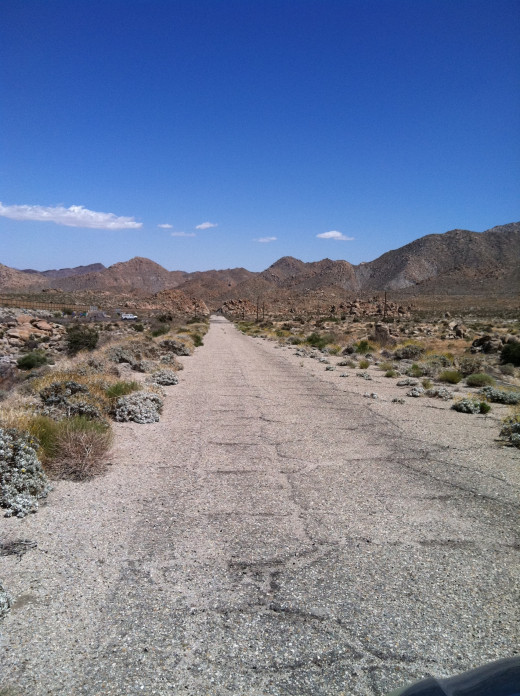 Where the road gets just to tiny to see down near the horizon is called the "vanishing point". What a cool term as it applies to our lives as well.