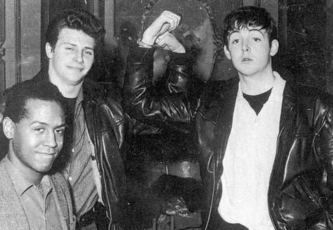Pete Best and Paul 1961