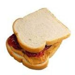 Americas Favorite. Peanut Butter And Jelly Sandwich. 
