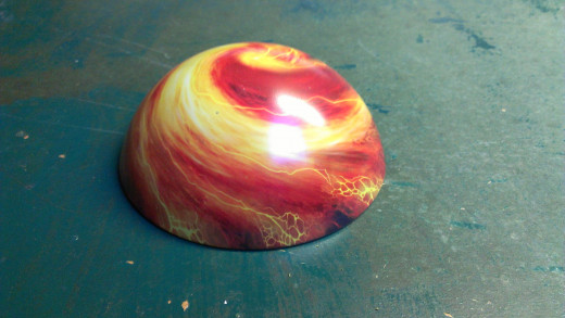 A full sized Flame Storm.