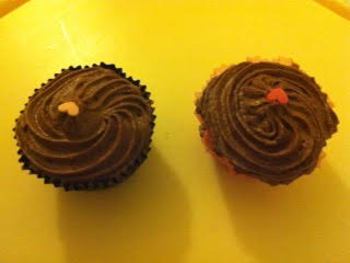 Yummy chocolate cupcake