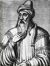 Artistic representation of Saladin.