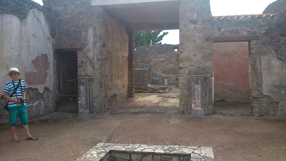 Ancient house of Pompeii
