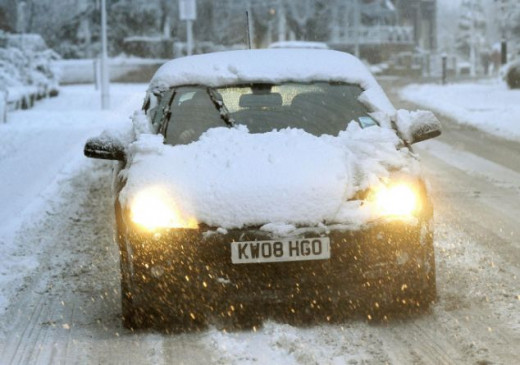 Always have your lights on in bad weather 