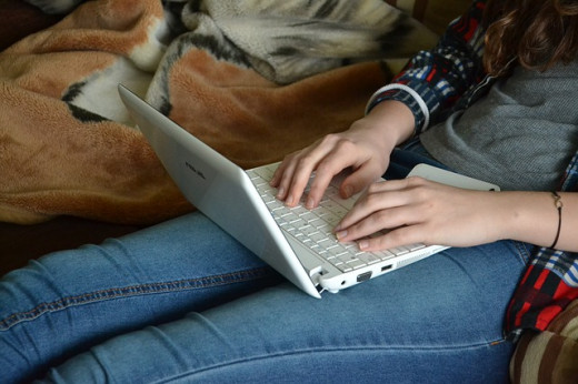 Making time at home for online writing takes focus and discipline.