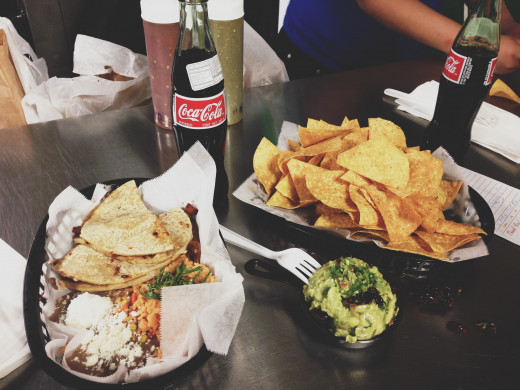L'Patron chips and guac.