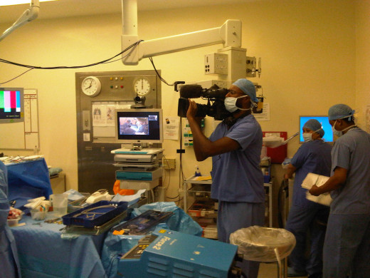 A camera is not usually available during medical procedures to show you who did what.
