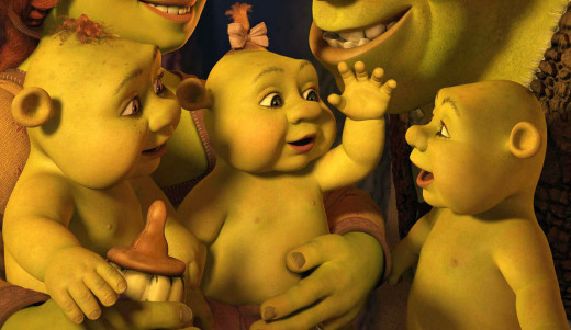 With his wife Fiona, and triplets Fergus, Farkle and Felicia, Shrek has everything he wants... Or has he?