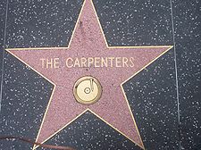The Carpenter's Star on the Hollywood Walk of Fame