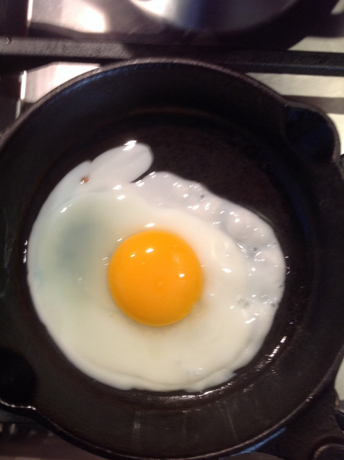 Egg - low heat