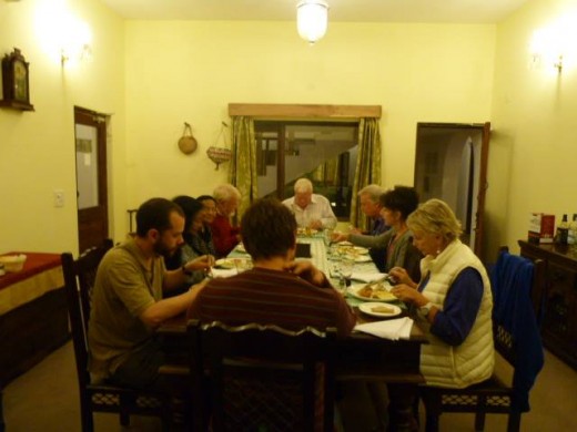 Fine Dining at Courtyard House Kanha