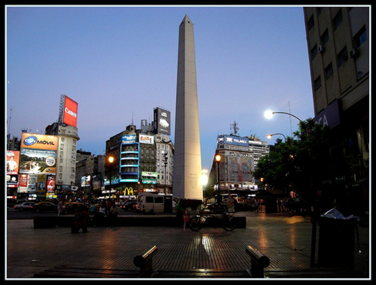 Obelisco - Buenos Aires famous argentina landmark
