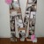 Homemade decor, pictures of the happy couple mod podged onto the first letter of their last name. Homemade decor, pictures of the happy couple mod podged onto the first letter of their last name.