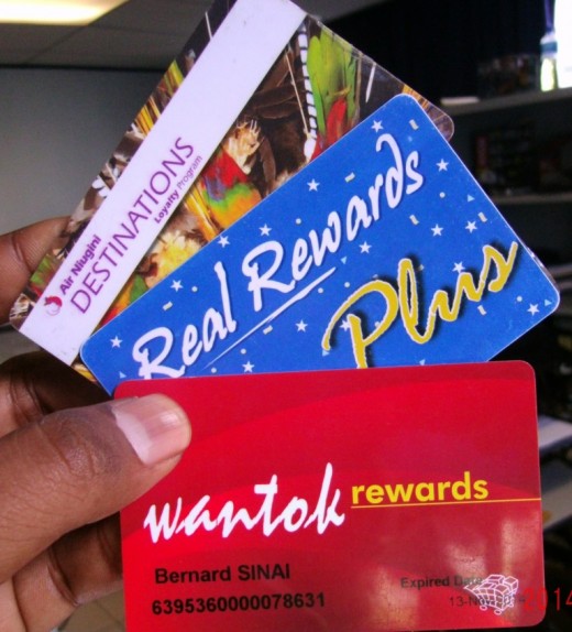 I personally am a member of all these loyalty reward programs.