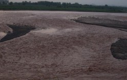 When exactly did the Ghaggar River dry?