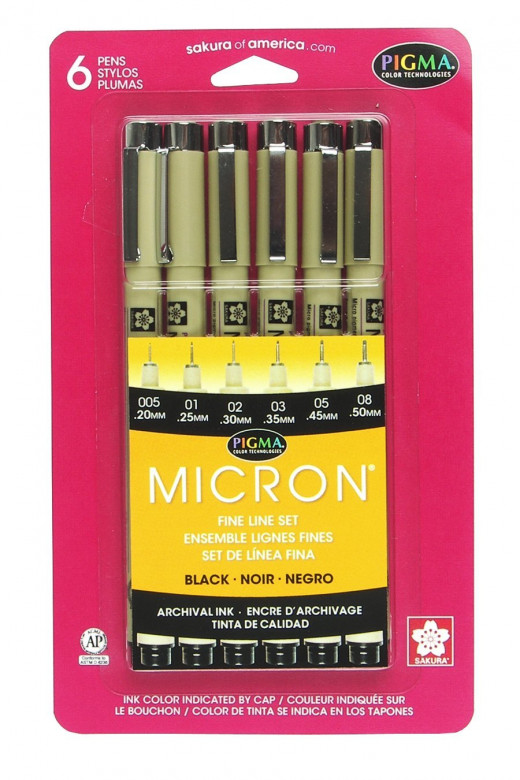 Pigma Micron Markers