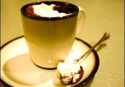 Chocolate-Chocolate Chip Cake in a Cup – No Butter, No Milk, No Eggs – Easy Quick Sinful & Decadent