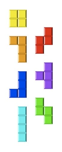 Original Tetris Pieces