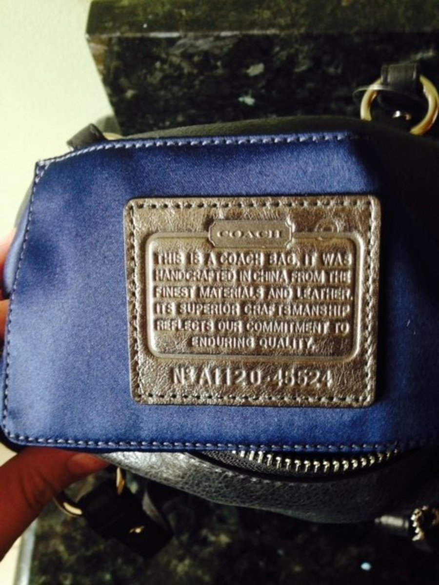 How to Buy Authentic Coach on Ebay: 5 Basic Ways to Tell if a Coach Purse is Real or Fake ...