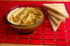Bean dips are one of the best protein snacks because they're easy to make.