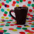 I used my tablecloth to photograph this mug.  Tablecloths are easy to use since they can be cleaned easily and spread out easily.  They are usually large enough to take pictures of different sized objects.
