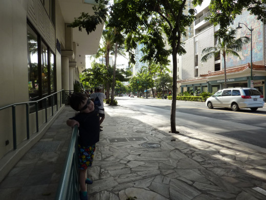 Shuttle stops are all over Waikiki and can help you get kids or folks with limited mobility off to an easier start.