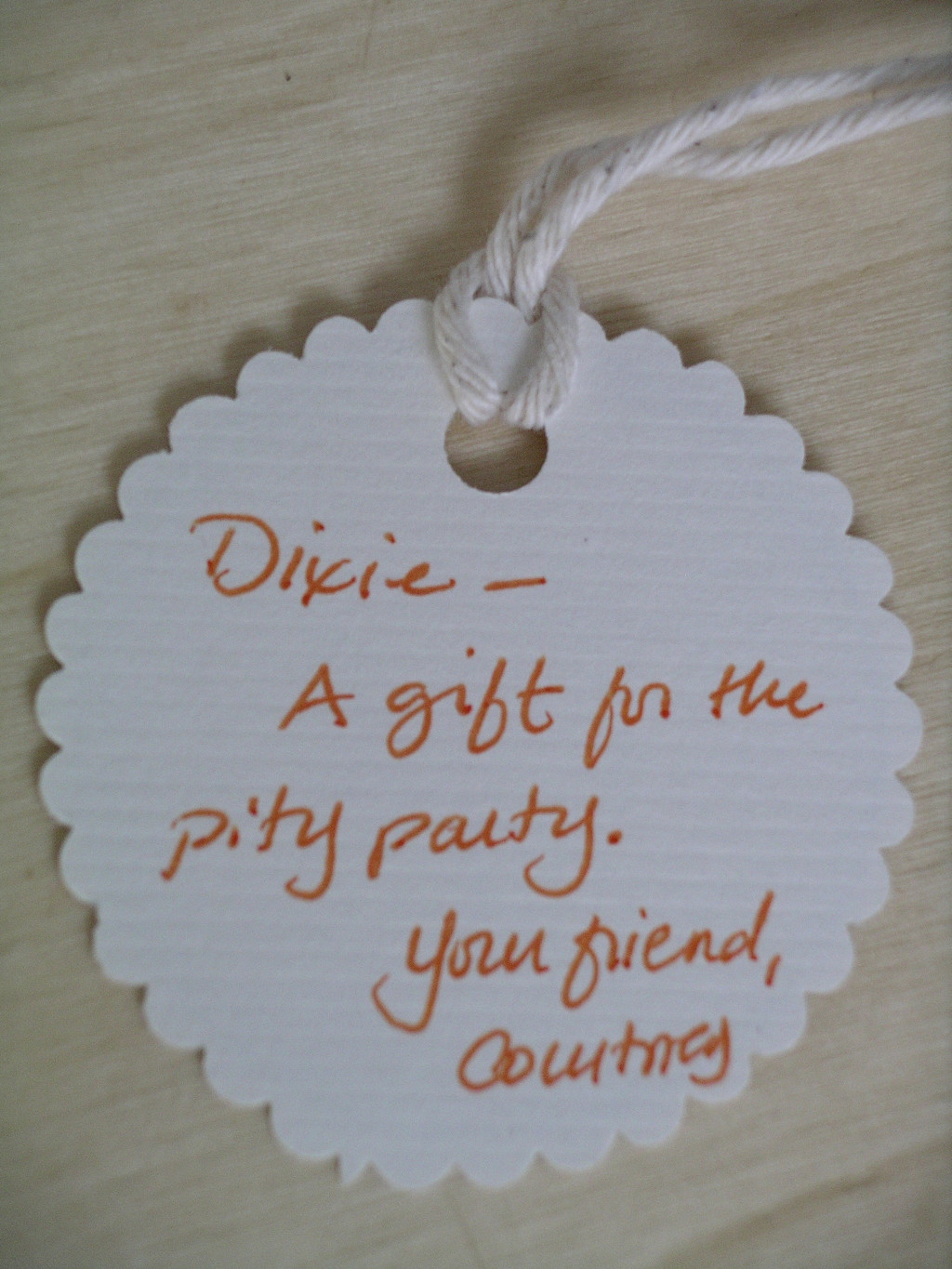 How to throw a Pity Party, or How to Measure Up on the Martyr Meter