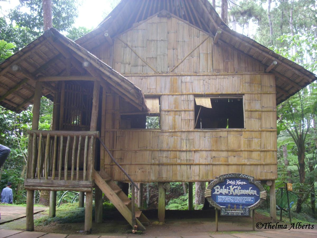 A traditional Filipino House, taken when I visited Eden Nature Park and Resort in Davao City
