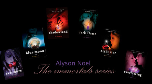 The Immortals series by Alyson Noel