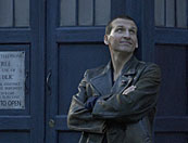 Christopher Eccleston as the Ninth Doctor