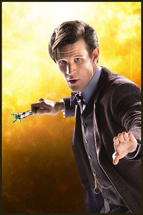 Matt Smith as the Eleventh Doctor