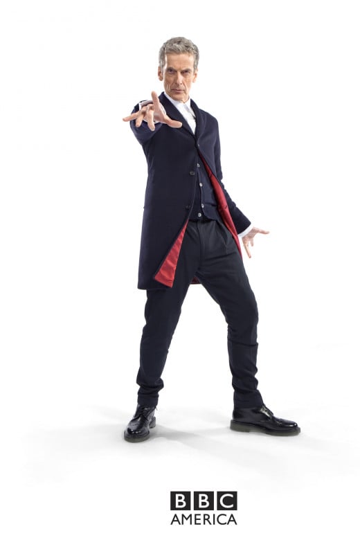 Peter Capaldi as the Twelfth Doctor