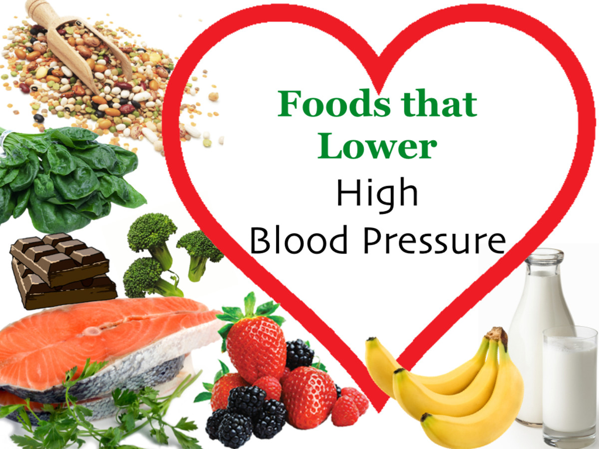 How does fruit affect high blood pressure?