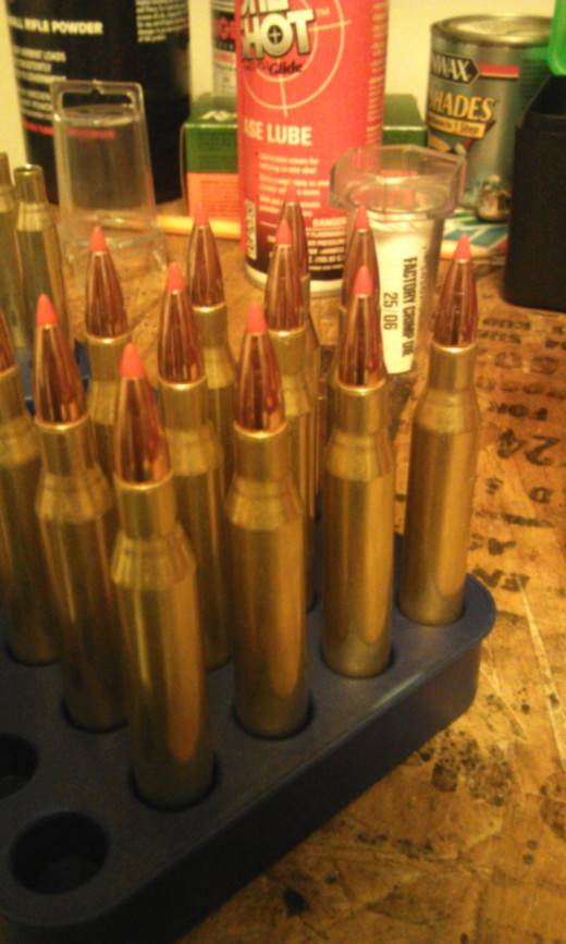 .25-06 Remington loaded with Hornady 117gr. SST bullets