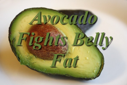 Avocado is a great belly fat burner