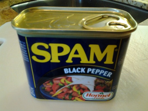 Spam is a favorite in Maui Hawaii - this flavor is Black Pepper Spam.