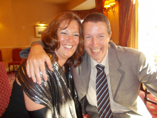 My lovely daughter with her husband.