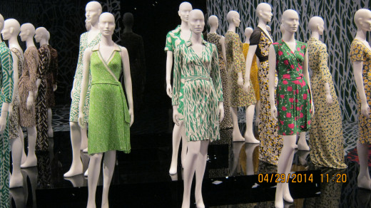 Diane von Furstenberg's wrap dresses