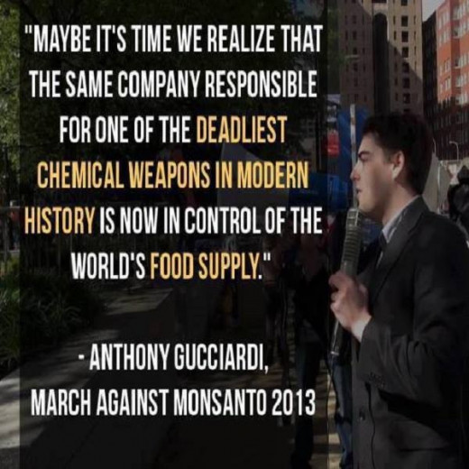 via March against Monsanto Facebook page, February 2014