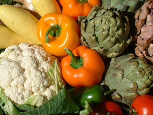Vegetables and fruits are vegan, highly nutritious and a great starting point for creating delicious vegan meals. 