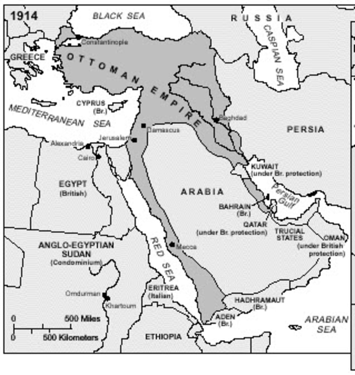 How The Middle East Was Affected By World War I Owlcation