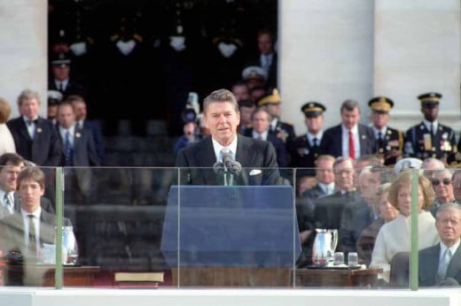 Ronald Reagan's inaugural address in 1981