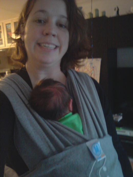 Sleep Achieved in a Moby Wrap!