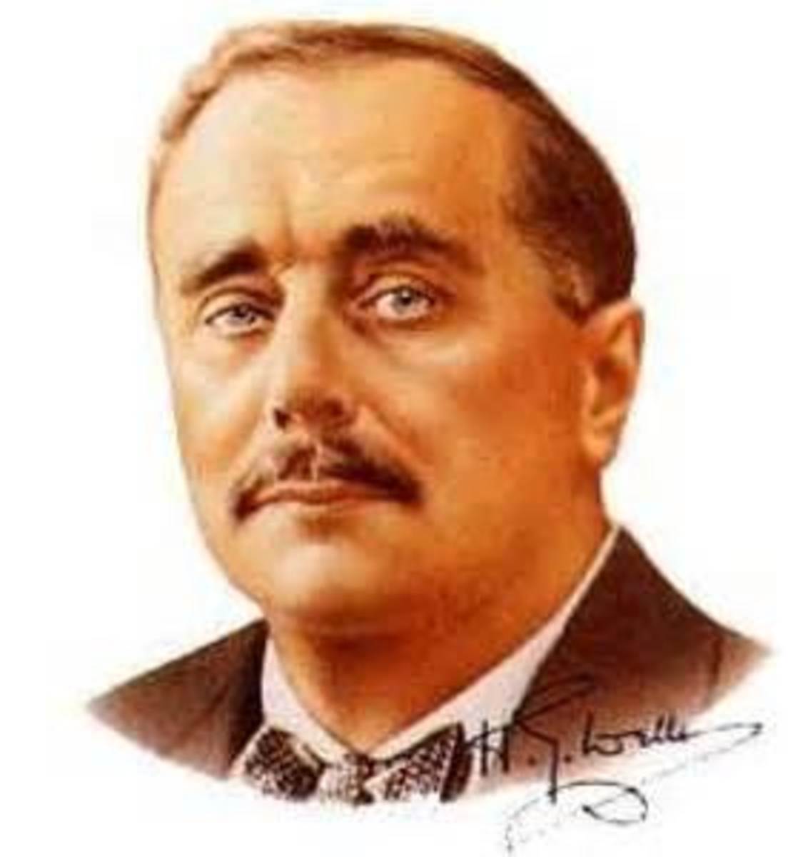 H.G. Wells, author of The Time Machine