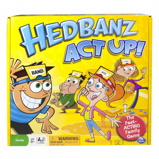 If you haven't tried this version of Hedbanz, I highly recommend it. Having everyone act out what's on your forehead creates a night of fun for the whole family. 