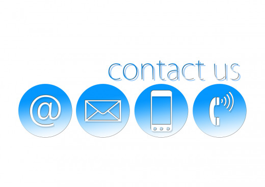 email, post, cell phone, phone... social media