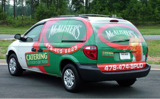 Car Wrap Advertisement 