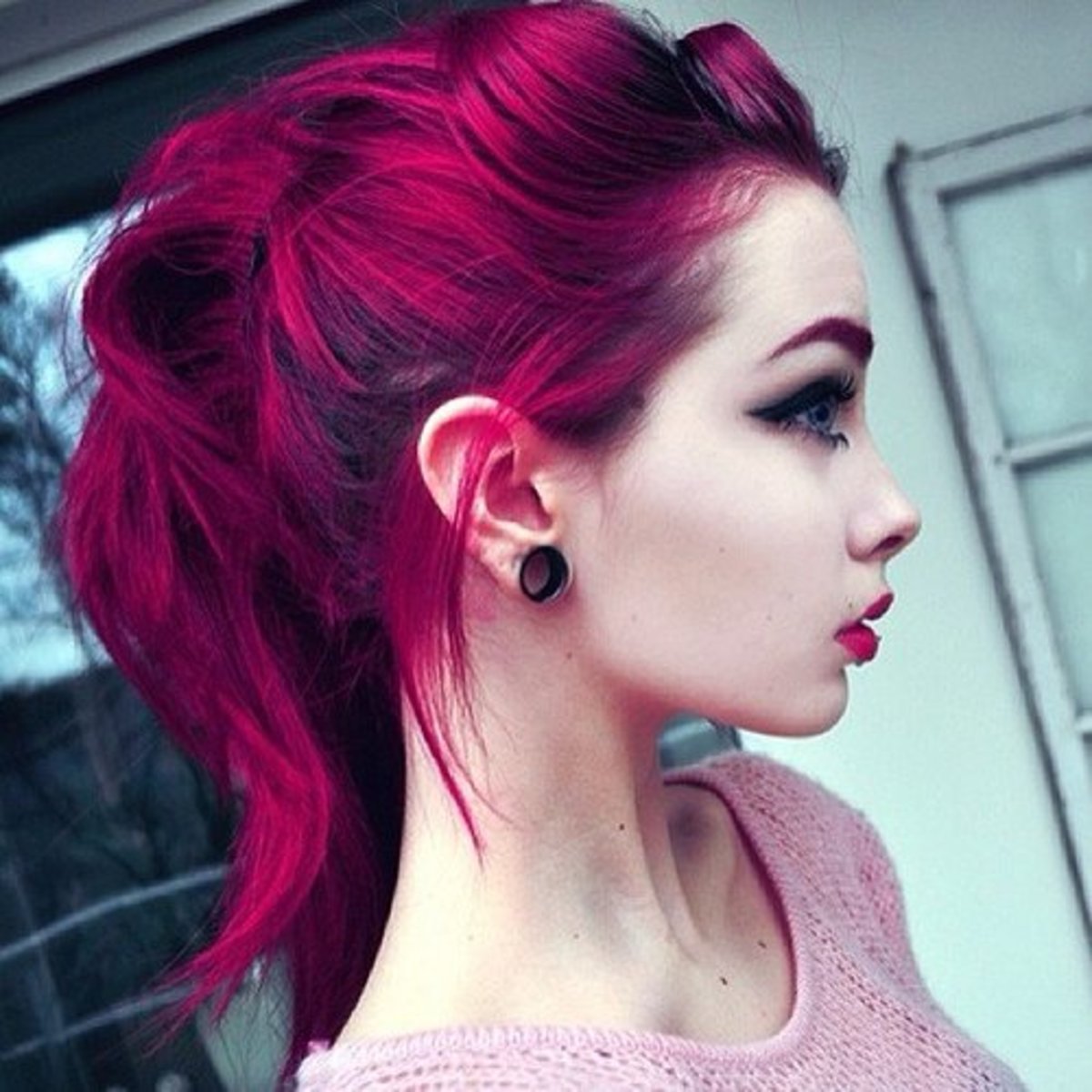 Purple Red Hair Dye
