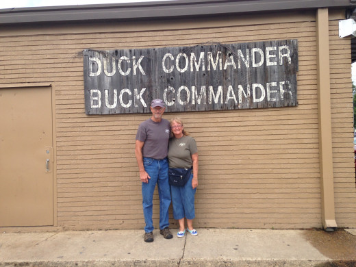 The warehouse sign is a fun spot for picture taking.