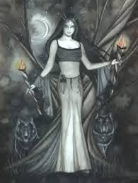 A depiction of Hecate, my goddess.